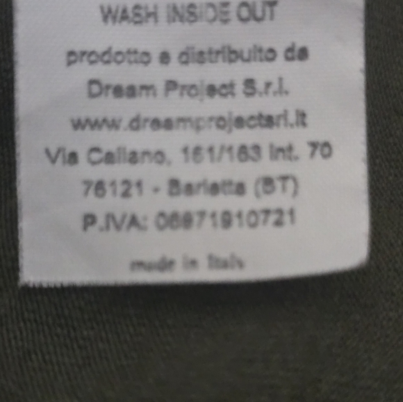 Sweet Years Rock Made In Italy Leopard Tee Dark Green Mens XXL - Picture 8 of 8